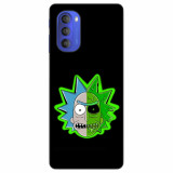 Husa compatibila cu Motorola Moto G51 5G Silicon Gel Tpu Model Rick And Morty Alien