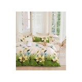 Cumpara ieftin Lenjerie de Pat Bumbac Finet cu 6 Piese Pentru Pat Dublu - SUZ59