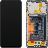 Cumpara ieftin Display cu Touchscreen Huawei nova Y90, cu Rama si Acumulator, Verde (Emerald Green), Service Pack 02355ARG