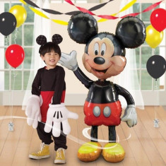 Balon folie metalizata Air-Walker MICKEY MOUSE 52&amp;quot;-132cm foto