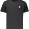 Calvin Klein Jeans Tricou barbati, cu logo, din bumbac, Regular fit, Negru, M