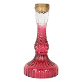 Cumpara ieftin Sfesnic lumanare sticla multicolora &Oslash; 9x17 cm
