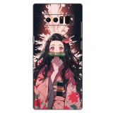 Husa compatibila cu Samsung Galaxy Note 8 Silicon Gel Tpu Model Demon Slayer Nezuko