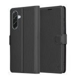 Husa carte Samsung Galaxy A36 A56 Techsuit Leather folio negru