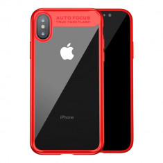 Carcasa protectie spate din gel TPU si plastic pentru iPhone X 5.8 inch foto