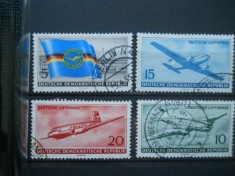 1956 SERIE GERMANIA DDR COTA 15$ foto