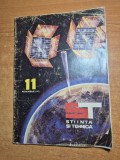 revista stiinta si tehnica noiembrie 1972