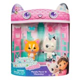 Set 2 figurine Gabbys Dollhouse, Pandy Paws si Chumsley, 20151837