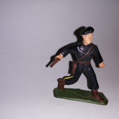bnk jc Figurina de plastic - Starlux - ofiter francez cu pistol