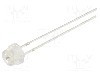 Dioda LED, 4,8mm, portocalie, 2000...3000mcd, 20mA, 1,8...2,6V, OPTOSUPPLY - OSO5PA56A1A