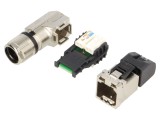 Conector RJ45 ecranat 8 pini Cat 5, montare IDC - LAPP