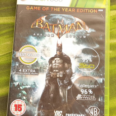 Joc xbox 360 - Batman - Arkham Asylum
