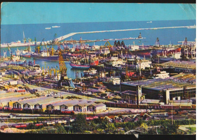 CPI B12963 CARTE POSTALA - CONSTANTA. VEDERE DIN PORT foto