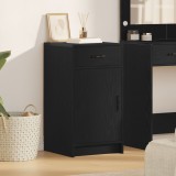 VidaXL Dulap Negru Stejar 40x41x75 cm Lemn prelucrat