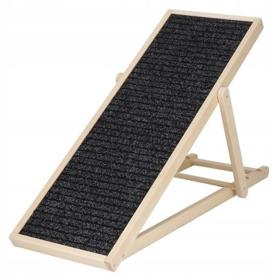 Rampa pentru caini si pisci cu 3 nivele de reglare 42-59cm, antiderapanta, lungime 103cm Household NewTrend foto