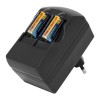 Incarcator Litiu-Ion Compatibil 3V CR123A CR2 cu Acumulatori Inclusi Capacitate 500mA si Descarcare 2.5Ah, Ted Electric