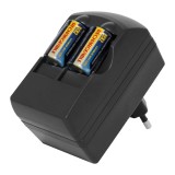 Cumpara ieftin Incarcator Litiu-Ion Compatibil 3V CR123A CR2 cu Acumulatori Inclusi Capacitate 500mA si Descarcare 2.5Ah, Ted Electric