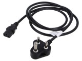 Cablu alimentare 3x1mm2 IEC C13 mamă 1,8m - LIAN DUNG