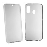 Cumpara ieftin Husa 360 Transparenta Silicon Fata/Spate Samsung Galaxy A40, Forcell, Protectie Socuri si Zgarieturi
