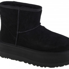 Cizme de iarna UGG Classic Mini Platform 1134991-BLK negru