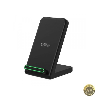 Incarcator Retea Wireless Tech-Protect QI15W-A40 15W 1.67A Negru foto