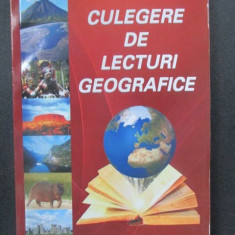 Culegere de lecturi geografice