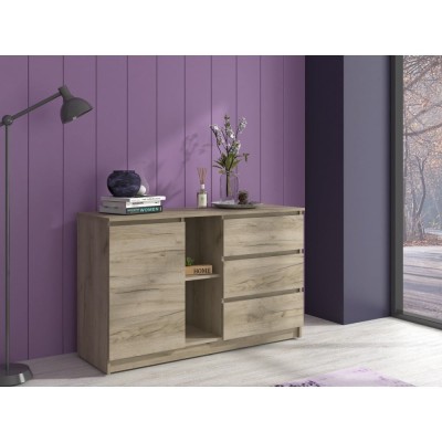 Comoda MP3 stejar k002 foto