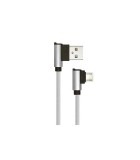 Cablu micro USB 1m DIAMOND EDITION argintiu V-TAC