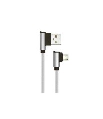 Cablu micro USB 1m DIAMOND EDITION argintiu V-TAC foto