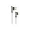 Cablu micro USB 1m DIAMOND EDITION argintiu V-TAC