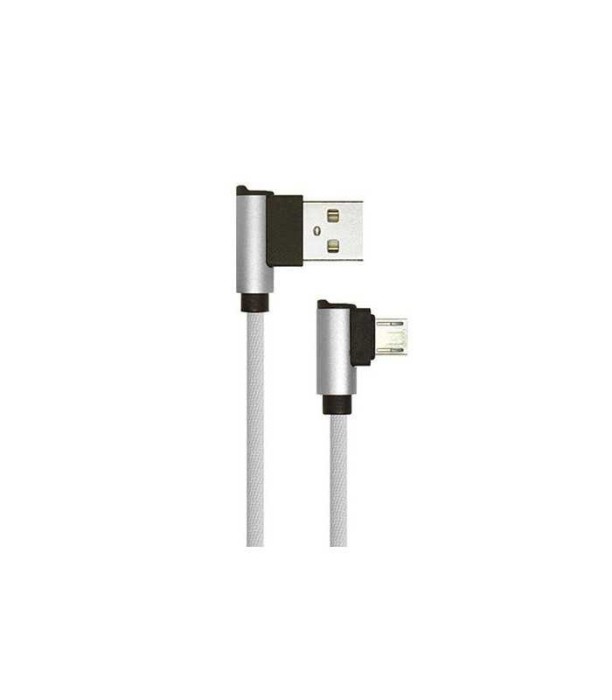 Cablu micro USB 1m DIAMOND EDITION argintiu V-TAC