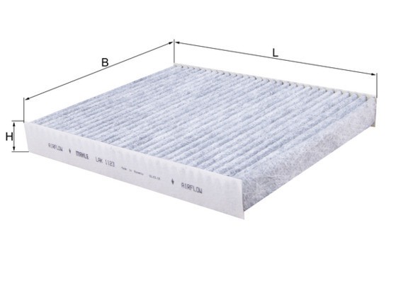 MAHLE LAK 1123 Filtru, aer habitaclu