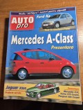 revista auto pro ianuarie 1997 - mercedes A class , test ford K ,peugeot 406 , daewoo damas , opel vectra , ford mondeo,,motocicleta hyper 1