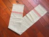 arta / traditie / rustic / design - Stergar , Prosop taranesc realizat manual din canepa zona Medias / Transilvania !