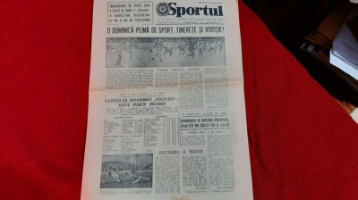 Ziar Sportul 7 11 1977 foto