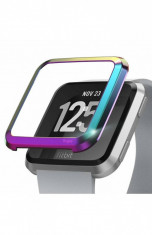 Rama ornamentala otel inoxidabil Ringke Neon pentru Fitbit Versa foto