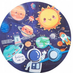 Puzzle educativ „Sa exploram sistemul solar”, 150 piese