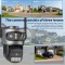 Camera Video IP Rotativa 360&deg; 6K TRIPLĂ WiFi