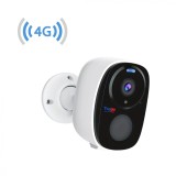 Camera de supraveghere 4G Cartela SIM 2K, 4MP, Baterie incorporata, Control din aplicatie,Rezistenta la apa IP66 - WIFI