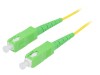 Patch Cord Fibră Optică OS2 SC/APC 0,5m LSZH, Logilink