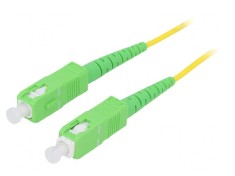 Patch Cord Fibra Optica OS2 SC/APC 10m LSZH foto