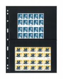 Lindner 072 negre Uniplate PVC foi pentru blocuri- 5 buc.