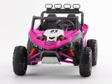 Cumpara ieftin UTV electric pentru 2 copii, Kinderauto Arrow Dune-Buggy, 300W, 24V, premium, Roz