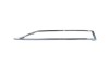 Ornament grila bara protectie, spoiler Skoda Superb (3v), 2019-06.2024, montare fata, stanga, cromat, RapidAuto