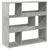 Cumpara ieftin Separator de camera, gri beton, 100x33x94,5 cm, lemn prelucrat