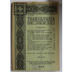 TRANSILVANIA , NR. 10 - 11 , 1927