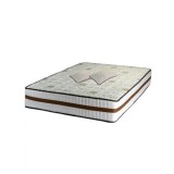 Set Saltea ortopedica cu arcuri, Lotus Forte Super Ortopedic 140x200x30cm, fermitate mediu spre tare, plasa de arcuri Bonell, fara vara-iarna, banda d