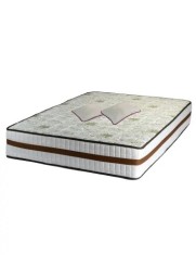 Set Saltea ortopedica cu arcuri, Lotus Forte Super Ortopedic 180x200x30cm, fermitate mediu spre tare, plasa de arcuri Bonell, fara vara-iarna, banda d