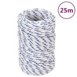 Cumpara ieftin Franghie de barca, alb, 2 mm, 25 m, polipropilena