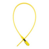 Anti-furt cu lacăt Combi Zip Lock OXFORD colour yellow 470mm